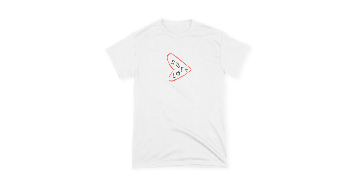  Heart T-Shirt, White 